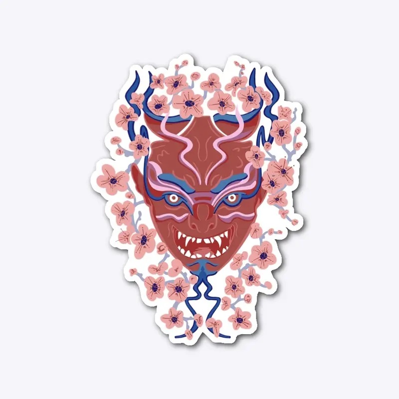 Oni Sticker